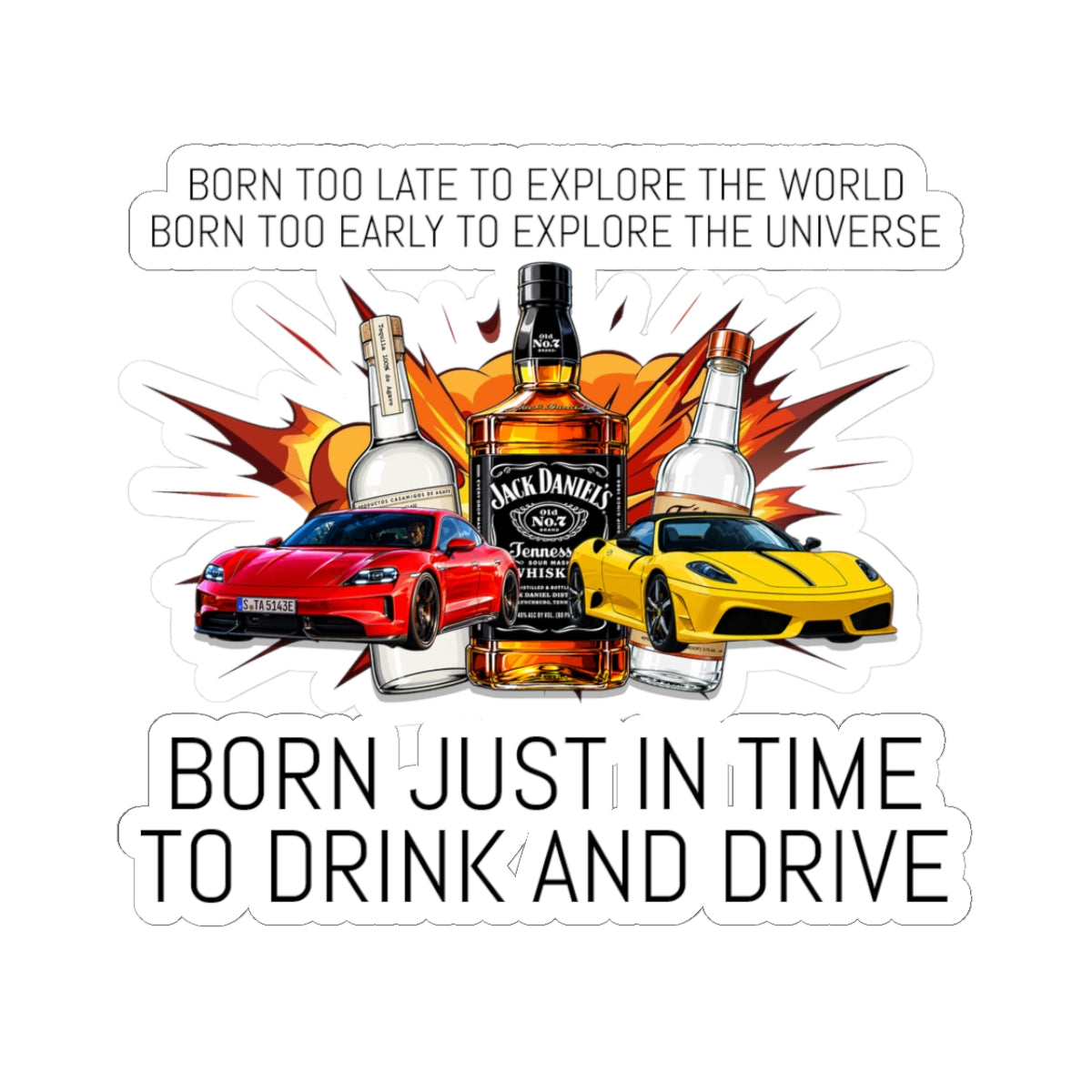 Drunk Driving Stickers